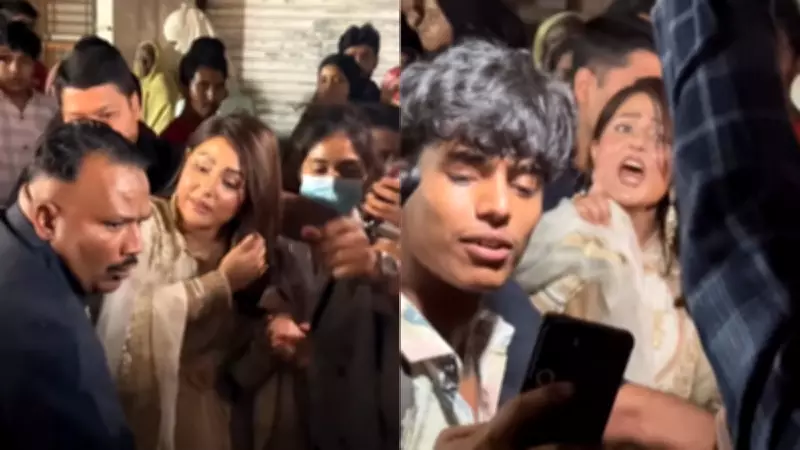 Hina Khan Mobbed by Fans at Mumbai Event, Viral Reaction Captivates Social Media