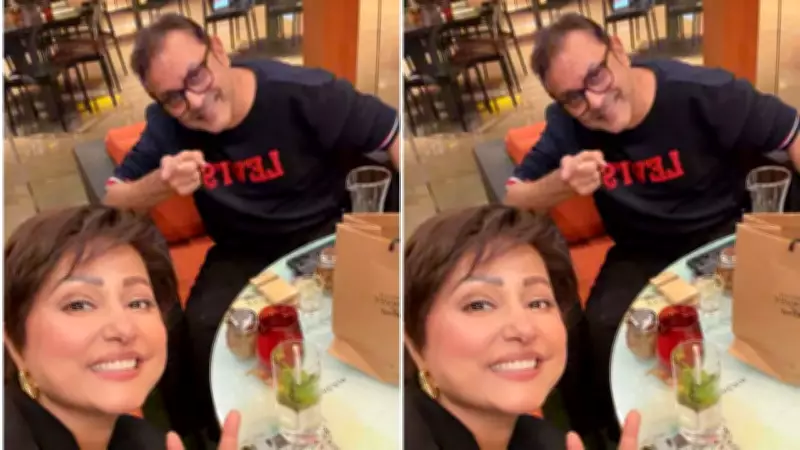 Hina Khan Reunites with On-Screen Father Sanjeev Seth in Heartwarming Instagram Post