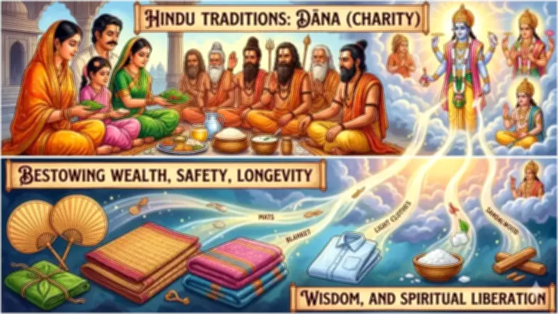 Hindu Charity Traditions: Spiritual Gifts for Wealth, Health, and Moksha