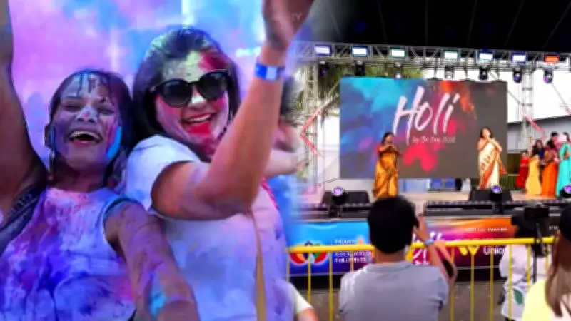 Holi Festival of Colors Unites Filipino-Indian Community in Philippines