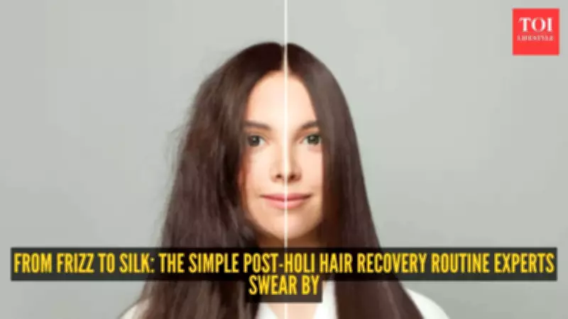 Holi Hair Rescue: A 5-Step Plan to Fix Dry, Rough Hair After Festival Colors