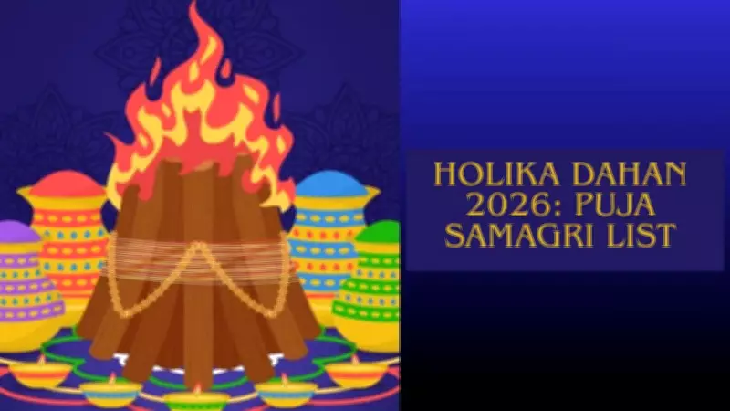 Holika Dahan 2026: Essential Puja Samagri List and Auspicious Timings