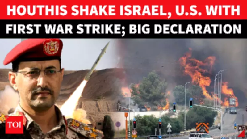 Houthi Rebels Enter Iran-Israel War, Launch Missile Attack and Threaten Red Sea