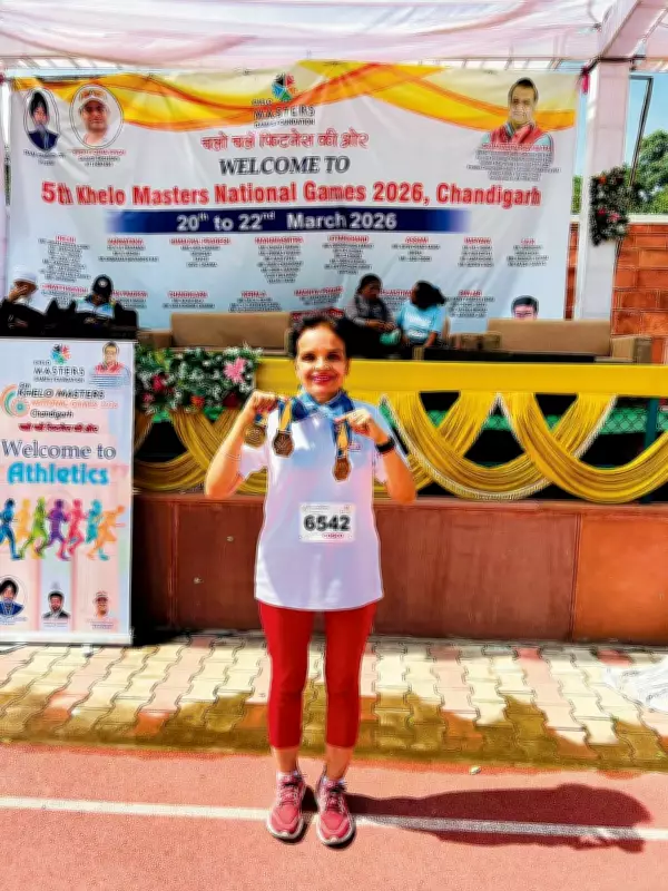 HP Minister's Mother-in-Law Wins 4 Gold Medals at Khelo Masters National Games