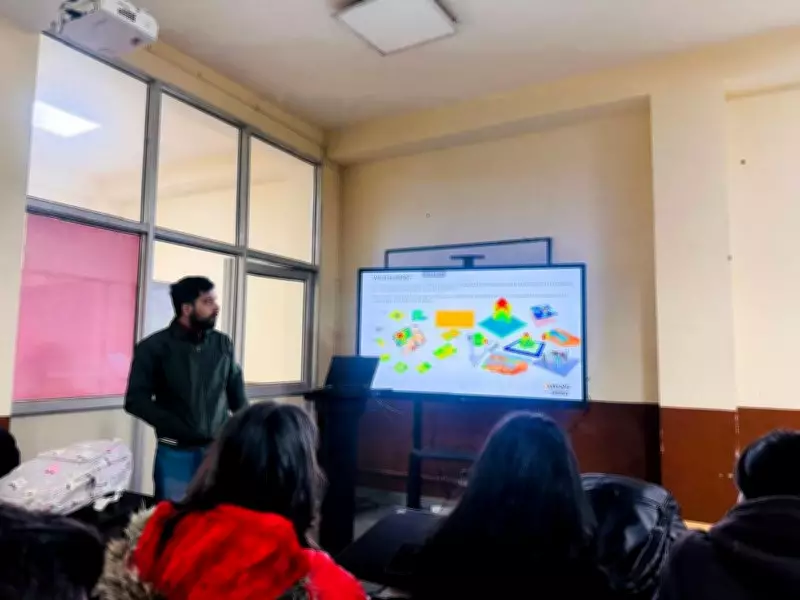 HPU Students Gain Expertise in High-Frequency Electronics via Ansys Workshop