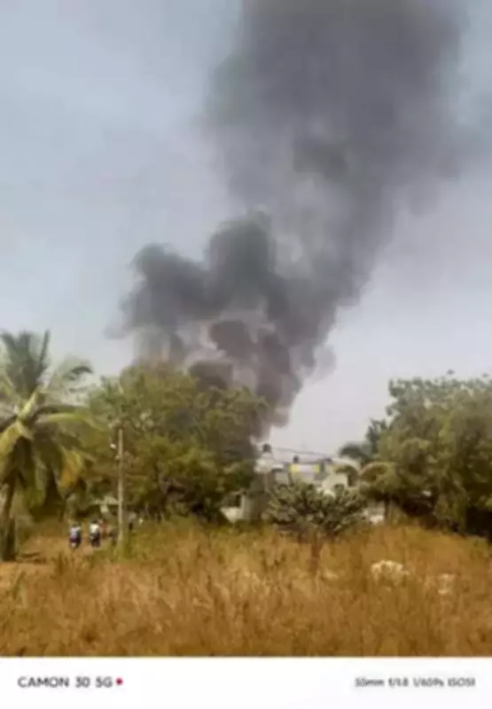 Hubballi-Dharwad Chokes on Illegal Garbage Burning, Residents Protest Health Hazard