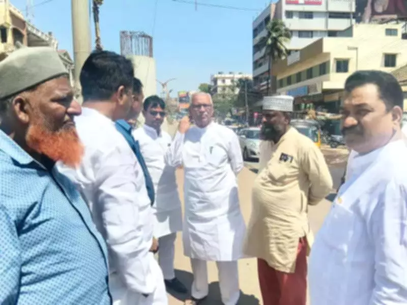 Hubballi's Historic Eid Prayer at Idgah Maidan Faces Disruption Due to Construction