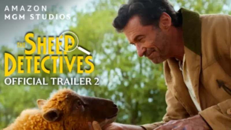 Hugh Jackman Stars in 'The Sheep Detectives' Official Trailer Release