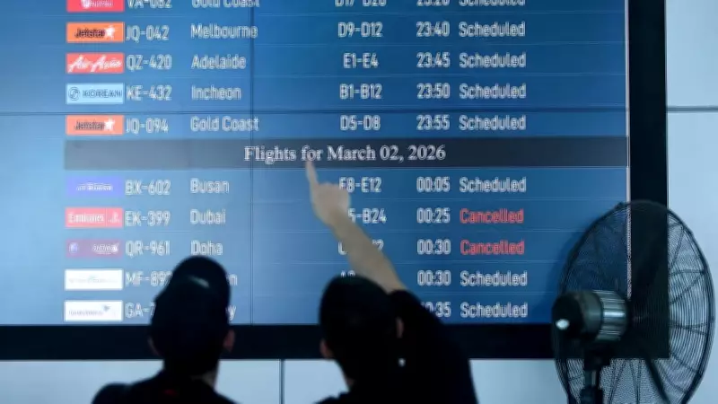 Hundreds of Indians Stranded in Dubai Airports Amid West Asia Military Escalation