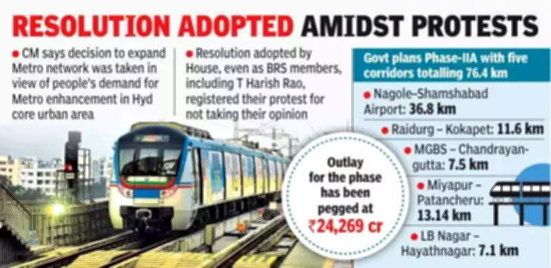 Hyderabad Assembly Approves Metro Takeover and Major Expansion Plan