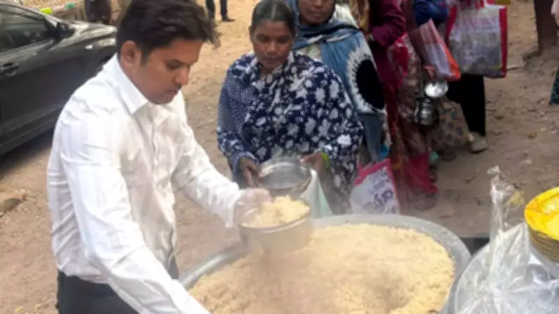 Hyderabad Banker's Decade-Long Mission: Feeding Hundreds Daily Outside NIMS Hospital