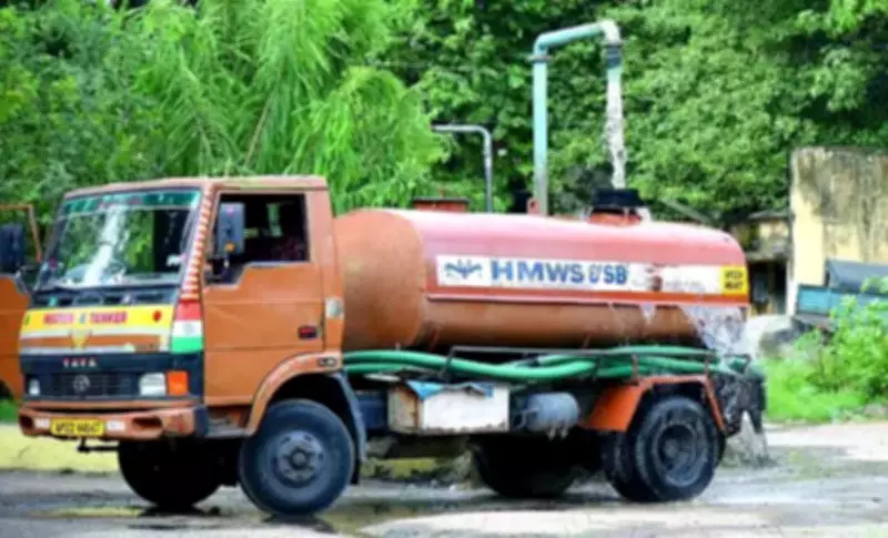 Hyderabad Water Board Cracks Down on Fake Tankers Using Official Logo