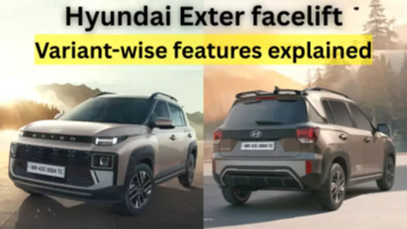 Hyundai Launches 2026 Exter Facelift in India with New Features and Variants