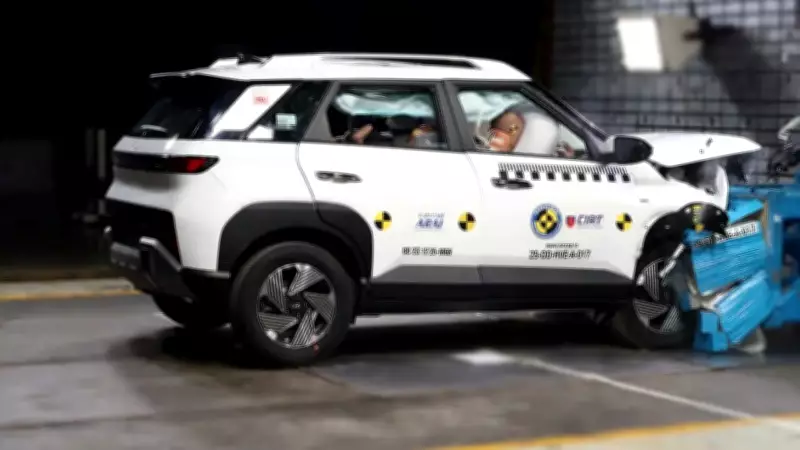 Hyundai Venue Excels in Bharat NCAP Crash Tests with High Safety Scores