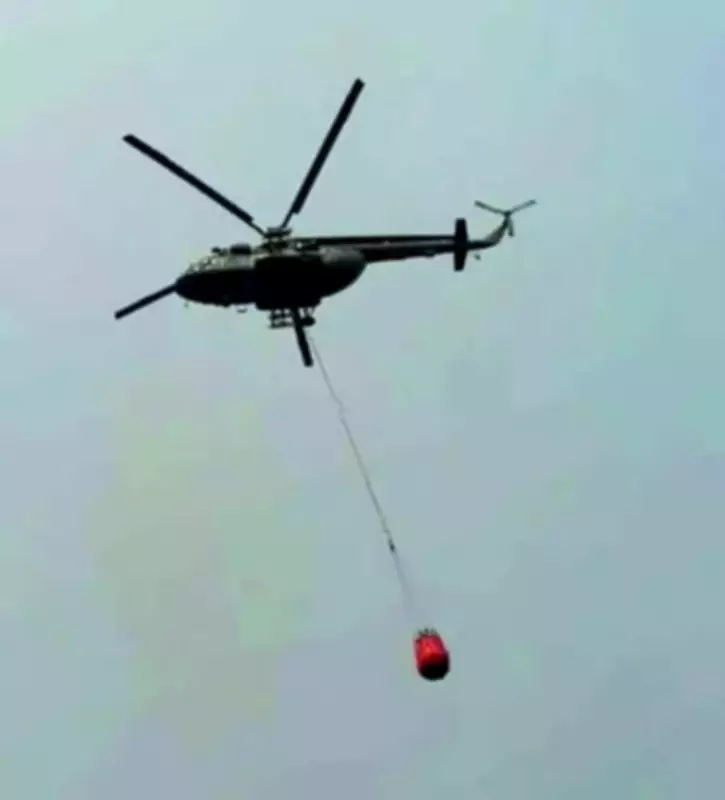 IAF Helicopters Drop 1.62 Lakh Litres to Contain Arunachal Forest Fire