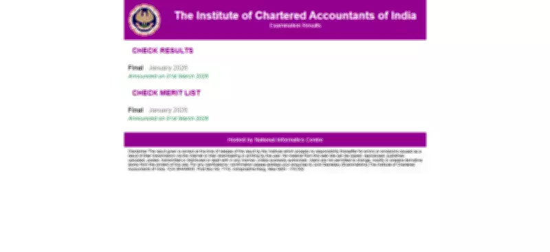 ICAI CA Final Result 2026 Declared: Check Scorecards Online at icai.nic.in