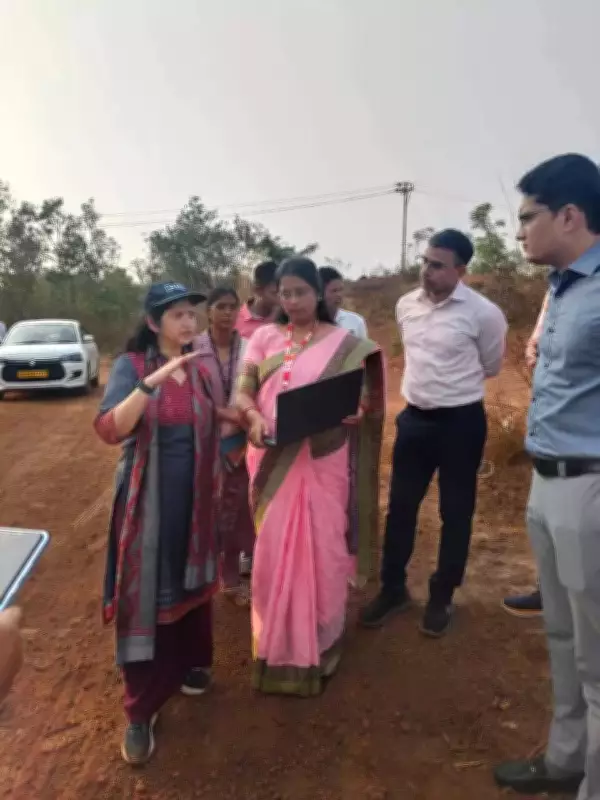 Idco Chairperson Reviews Land for Industrial Parks in Cuttack's Athagarh Region
