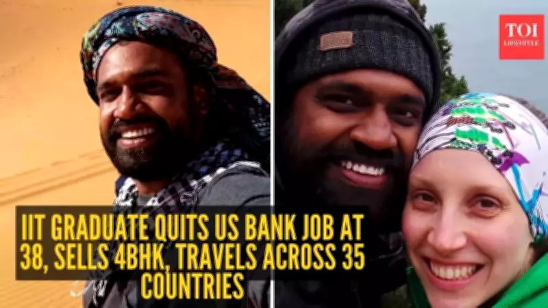 IIT Graduate Quits Banking Director Job to Travel World, Finds True Self