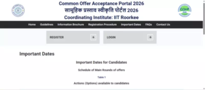 IIT Roorkee Announces COAP 2026 Schedule for MTech Admissions and PSU Jobs