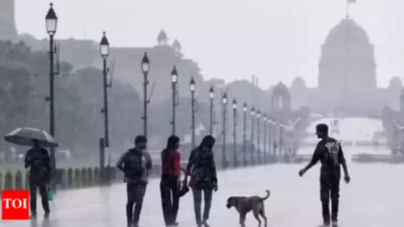 IMD Issues Yellow Alert for Delhi-NCR, Forecasts Thunderstorms and Rain