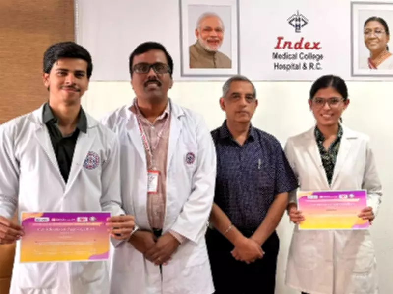 Index Medical College Students Shine at National CAHO Diagnosticon 2026