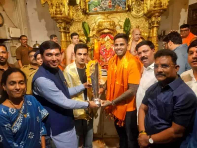 India Cricket Team's Temple Visit Sparks Debate Amid T20 World Cup Celebrations