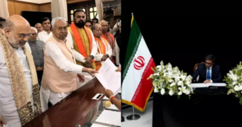 India Expresses Condolences on Khamenei's Death; Nitish Kumar Files RS Nomination