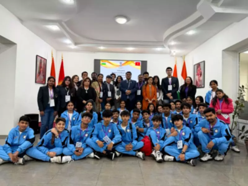 India Makes Historic Debut at SCO's First Youth Delphic Games in Kyrgyzstan