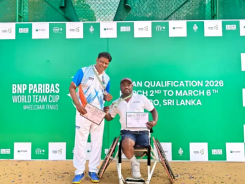 India Secures Bronze Medal at BNP Paribas Wheelchair Tennis Team Cup Qualifiers