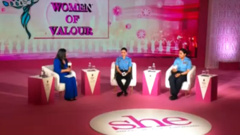 India TV She Conclave: Squadron Leaders Neha & Akanksha on Operation Sindoor 2026