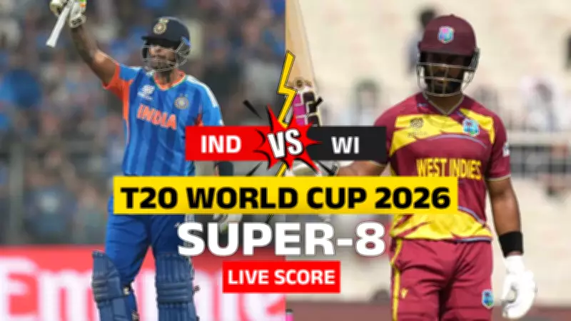 India vs West Indies T20 World Cup Super 8 Match Live Score Updates from Eden Gardens