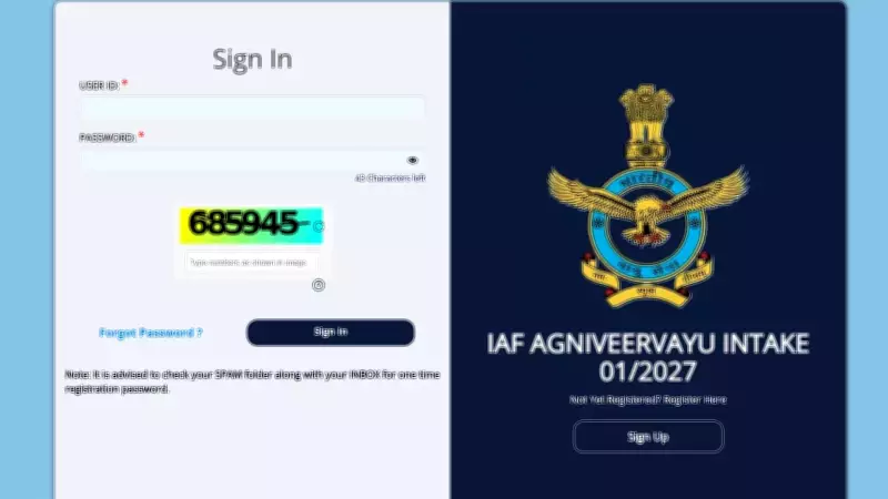 Indian Air Force Agniveervayu Application Window Closes Today for Intake 01/2027