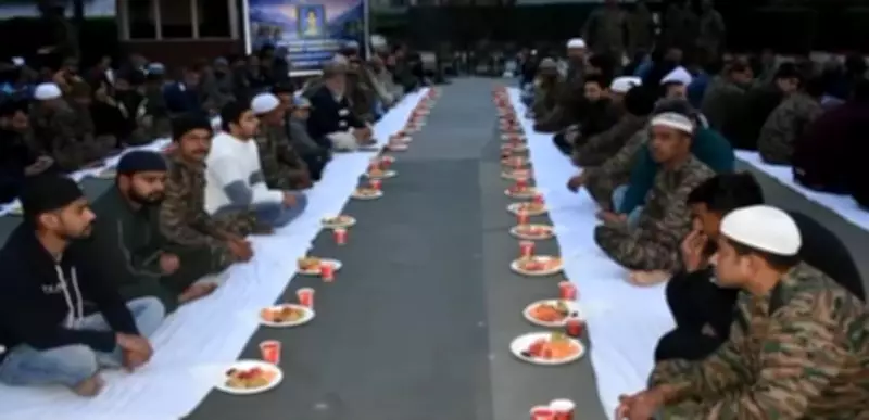 Indian Army Hosts Iftar Gatherings Across Kashmir to Foster Harmony During Ramzan