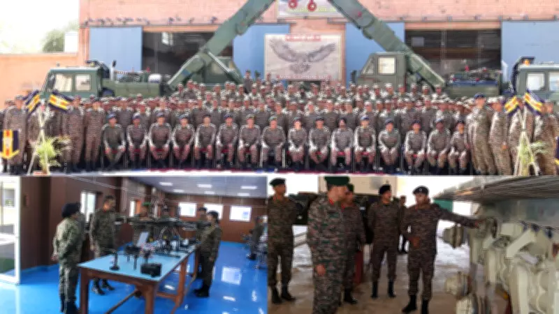 Indian Army's EME Chief Reviews Tech Innovations in Rajasthan Desert Units