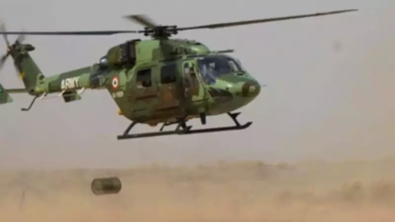 Indian Army's Fulcrum Brigade Conducts High-Intensity Training Exercise in Bikaner Desert