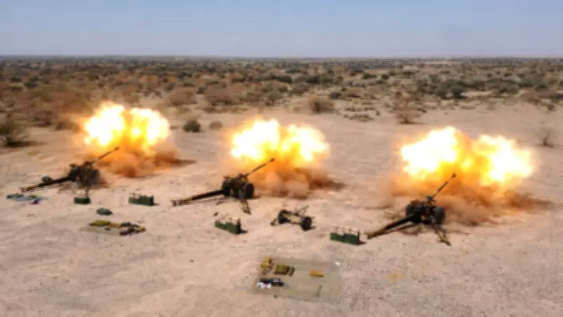 Indian Army's Konark Corps Demonstrates Artillery and Rocket Firepower in Pokaran Drill