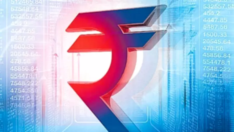Indian Rupee Plunges 82 Paise to 93.71 Against US Dollar Amid Market Pressure