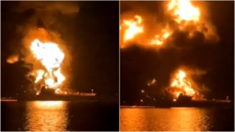 Indian Seafarer Killed in Iran Suicide Boat Attack on US Tanker at Iraq's Basra Port