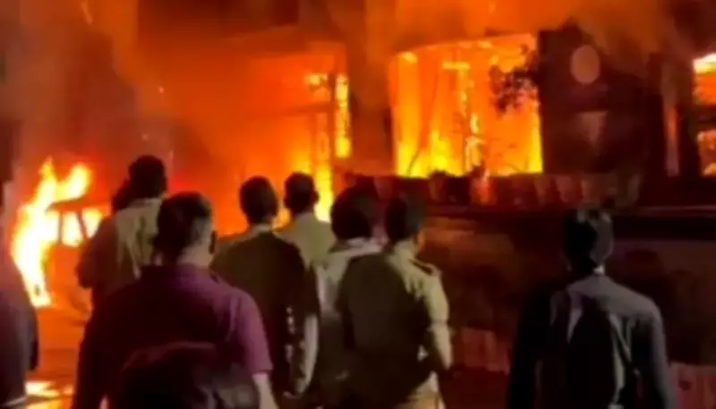 Indore Fire Tragedy: Seven Pyres Burn as Family Perishes in Blaze