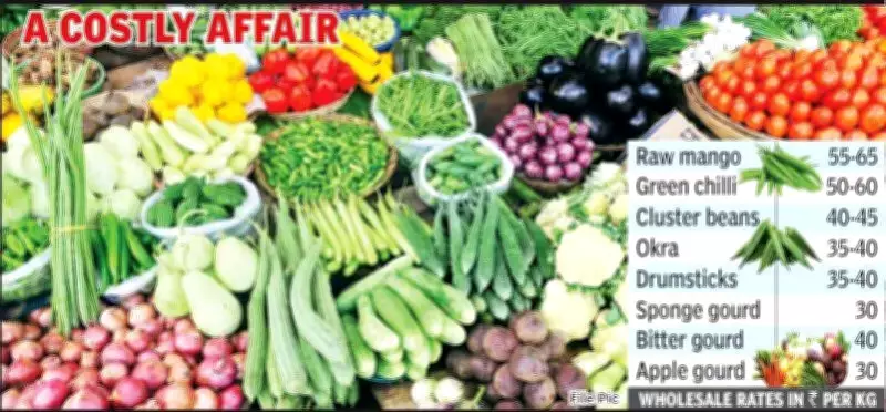 Indore Vegetable Prices Surge 20% as Heatwave Hits Harvest, Hotel Demand Weak