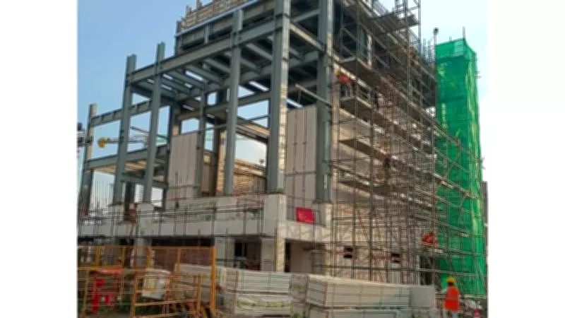 Industrializing Wall Construction for Hyperscale Data Centers in India