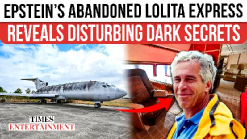 Inside Epstein's Abandoned 'Lolita Express' Jet: Chilling Discoveries Spark Fresh Probe