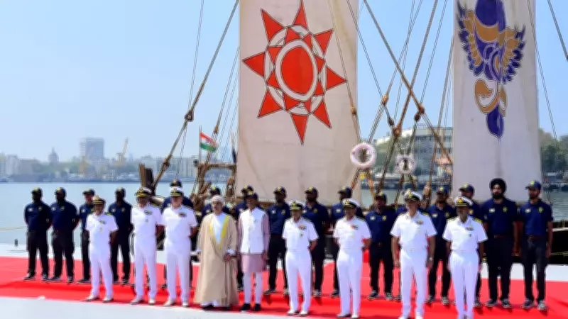 INSV Kaundinya Returns to Mumbai After Historic Maiden Voyage to Oman