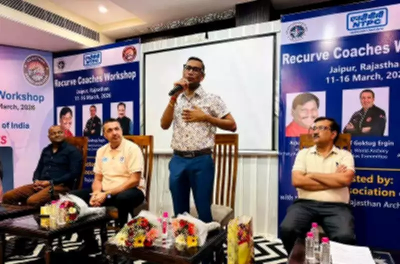 International Archery Coaching Seminar Kicks Off in Jaipur with Turkish Expert