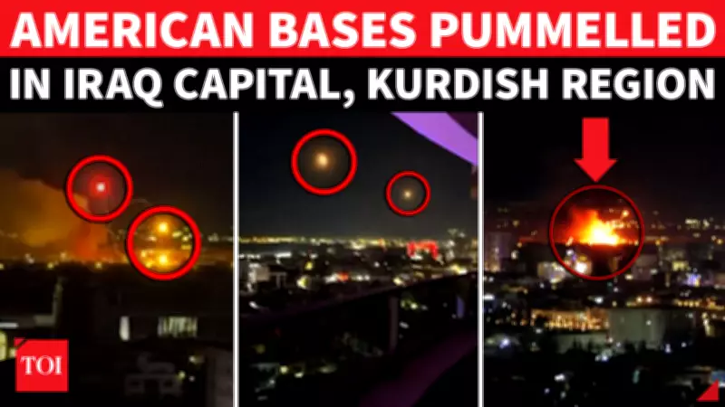 Iran-Backed Militants Strike US Bases In Iraq; Baghdad, Erbil Hit By Drone Attacks