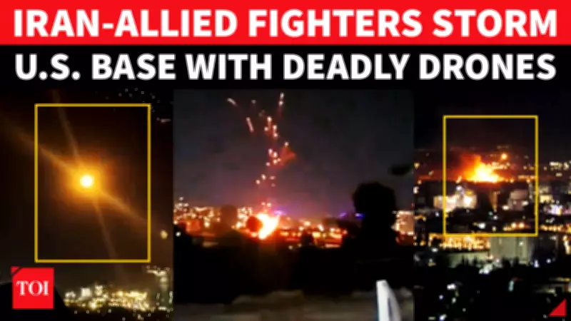 Iran-Backed Militia Drone Strike Hits Erbil Hotel Housing US Troops; Six Killed