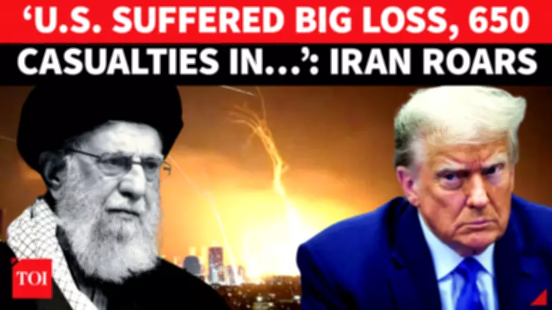 Iran Claims 650 US Casualties, Fires 700 Drones as Conflict Escalates Regionally