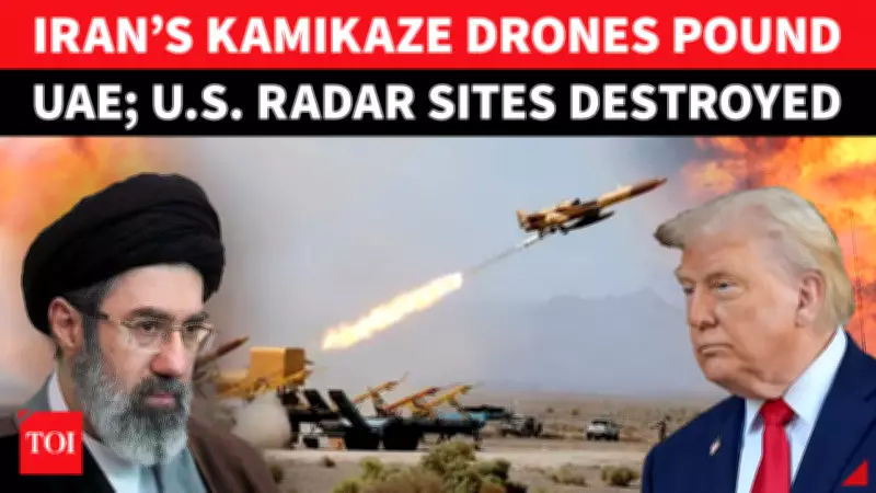 Iran Claims Drone Strikes on US Military Assets in UAE, Targeting Radars and Troops