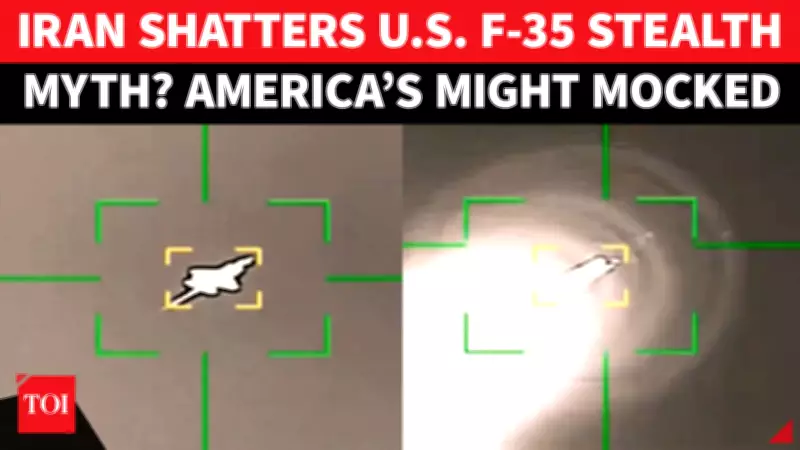Iran Claims Historic F-35 Shootdown, Netizens Hail 'Big Kill' in Unseen Video