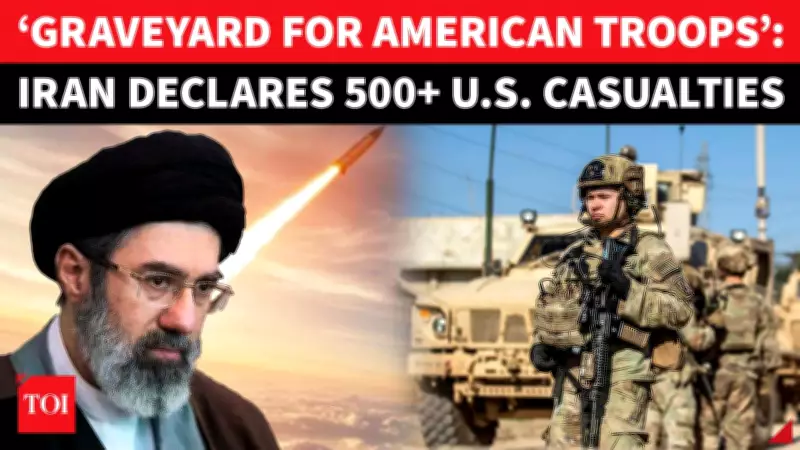 Iran Claims Major Strike on US Troops, Reports Over 500 Casualties in Dubai